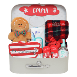 Canastilla bebé galleta de Navidad