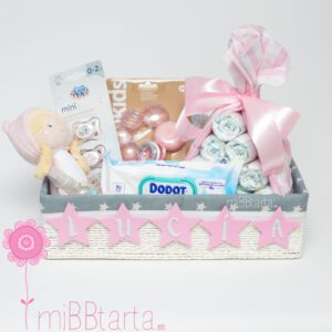 Canastilla bebé recién nacido