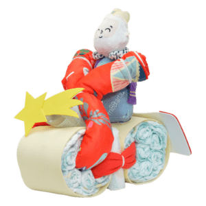 Moto de pañales Reyes Magos