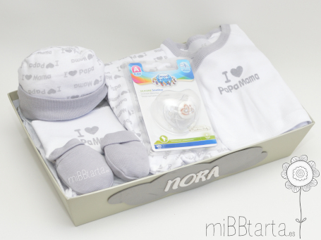 Canastilla bebé primera puesta