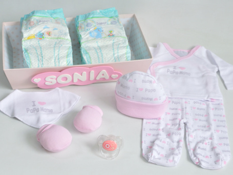 Canastilla bebé regalo