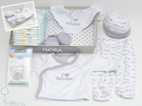 Canastilla bebé unisex