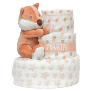 Tarta de pañales Zorrito