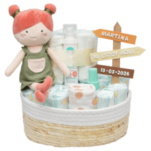 Cesta de pañales Muñequito