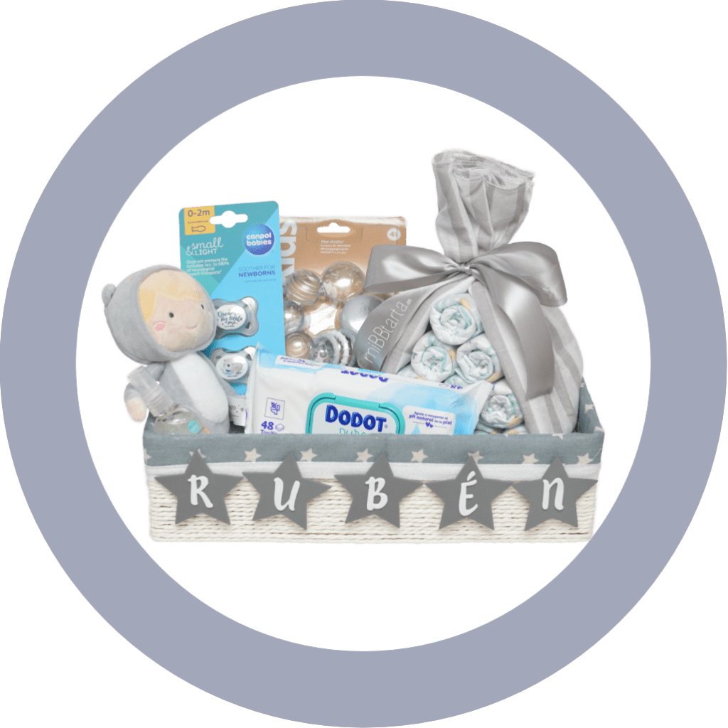 cesta para bebé unisex