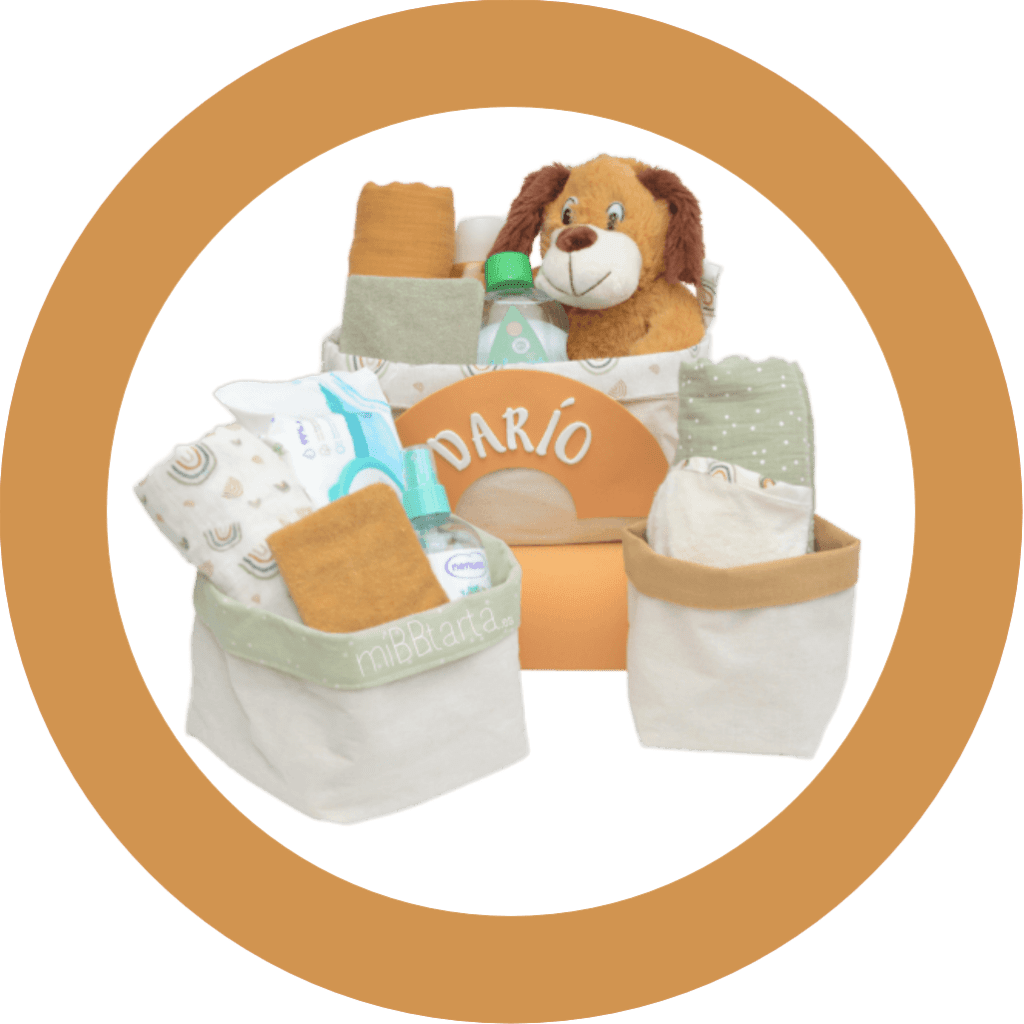 Cestas para bebé personalizadas