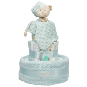 Tarta de pañales Unisex Doudou
