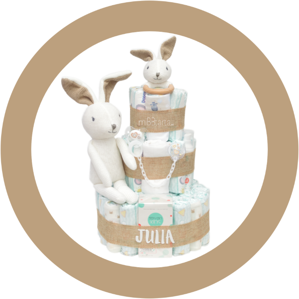 Tartas de pañales grandes