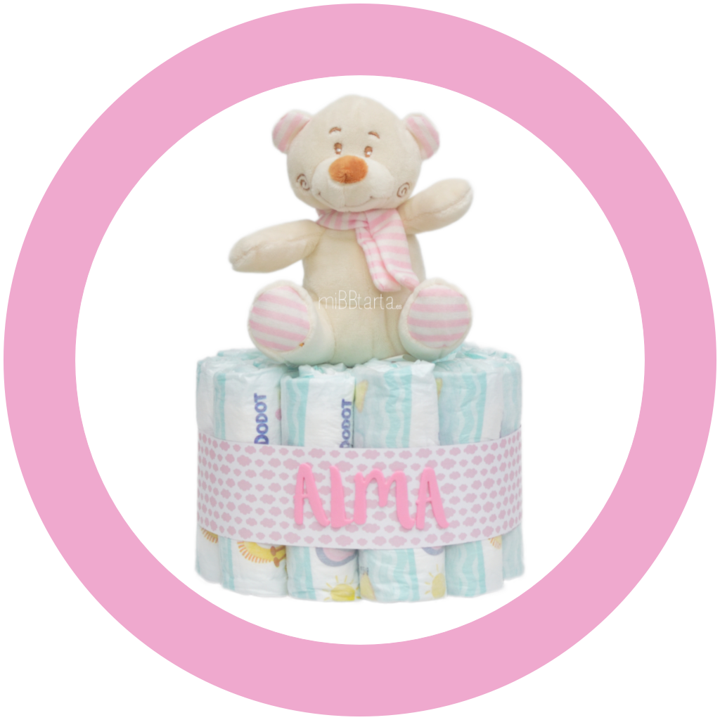 Tartas de pañales pequeñas