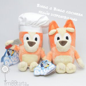 Peluches de Bingo y Bingo cocinera