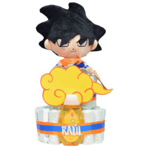 Tarta de pañales Dragon Ball