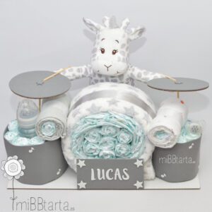 Regalos para recién nacidos originales batería pañales Regalos para recién nacidos originales