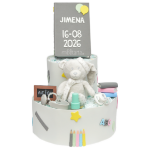 Tarta de pañales Profe